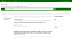 Desktop Screenshot of catalog.fitzlib.org
